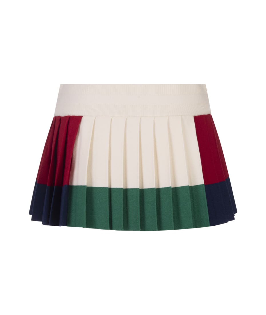 Dsquared2 Multicolour Pleated Mini Skirt | italist