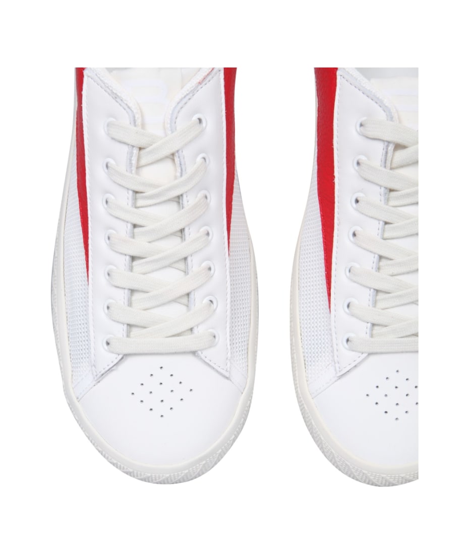 BY FAR ロティナ レスアッフ スニカ 22CRROAGOWL GOW By Far Ladies Rodina Suede And Leather Low-top Sneakers In