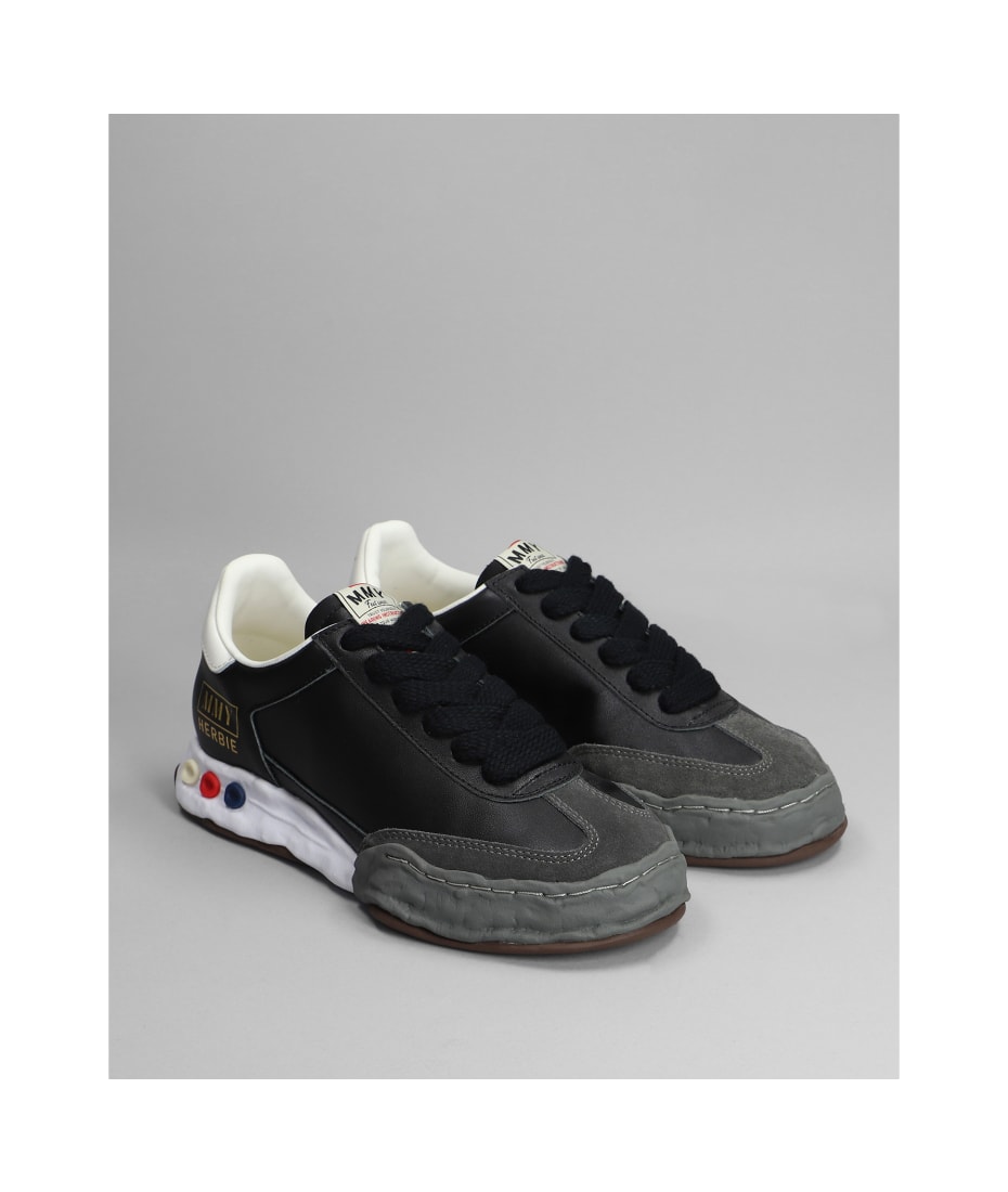 Herbie Sneakers In Black Leather