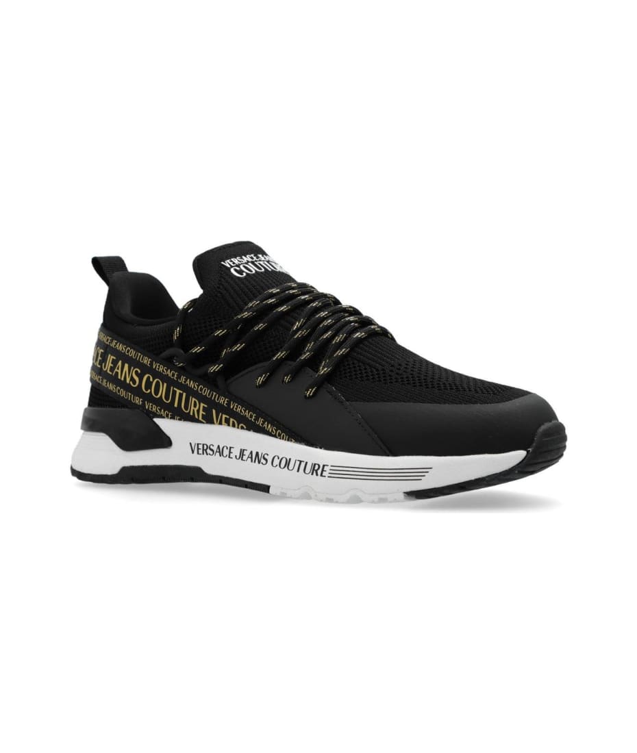 スニーカー VERSACE JEANS COUTURE Woman Sneakers Black 78VA3SA8ZSC61 899 Amazon.com | VERSACE JEANS COUTURE Black Slip on Ankle