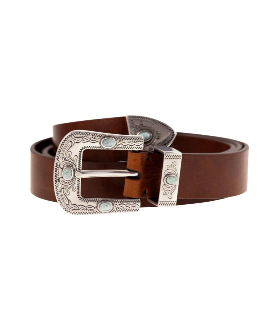 ブルネロクチネリ　ブレイデッドベルト　90 Brunello Cucinelli Calfskin Pull-up Belt | italist