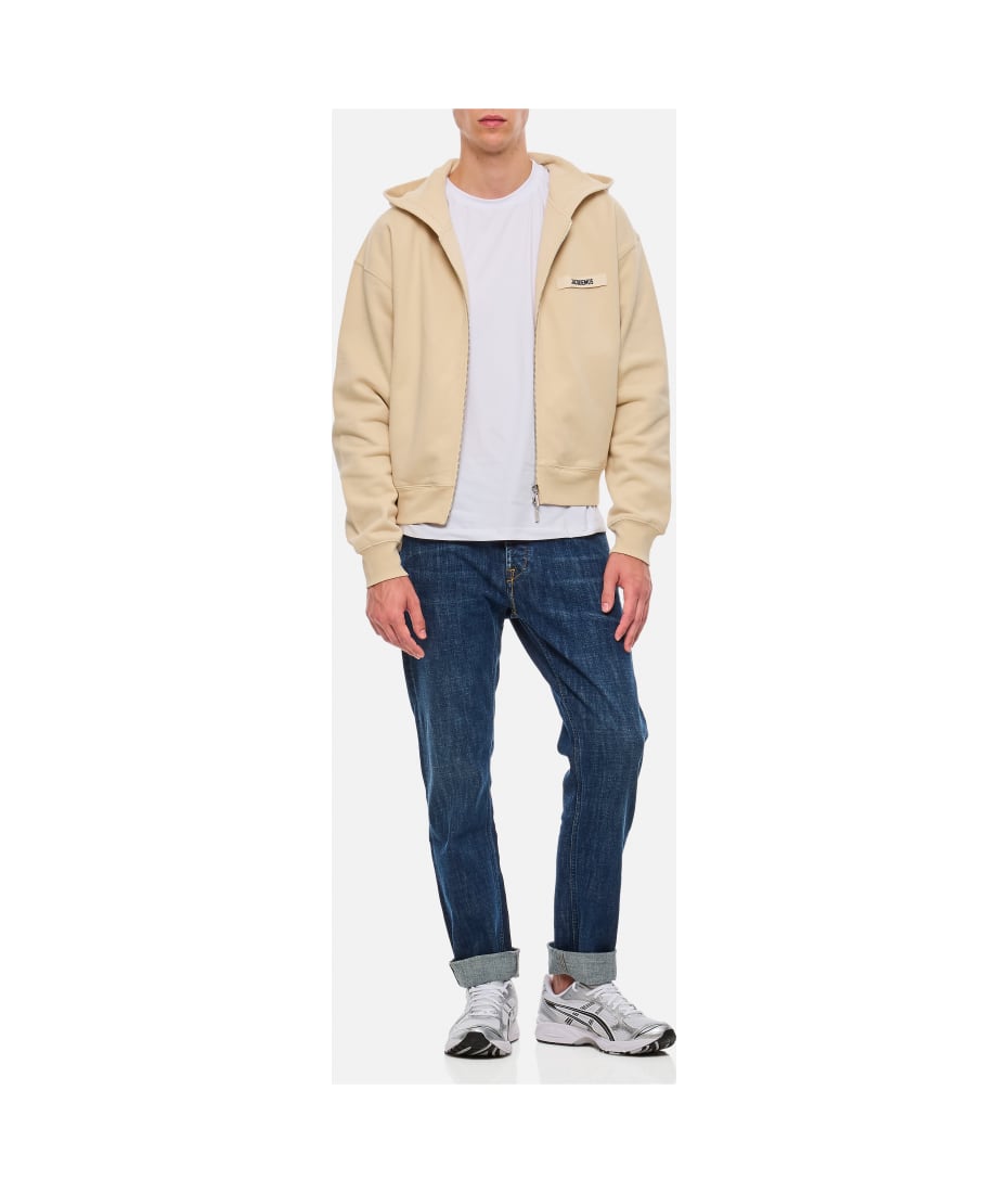 スウェット・トレーナー JACQUEMUS ZIPPED COTTON SWEATSHIRT Jacquemus Zipped Cotton Sweatshirt | italist