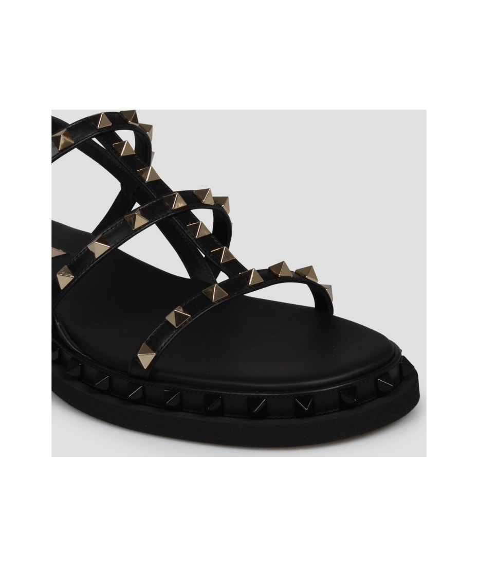 Valentino Garavani Garavani Rockstud Leather Sandals