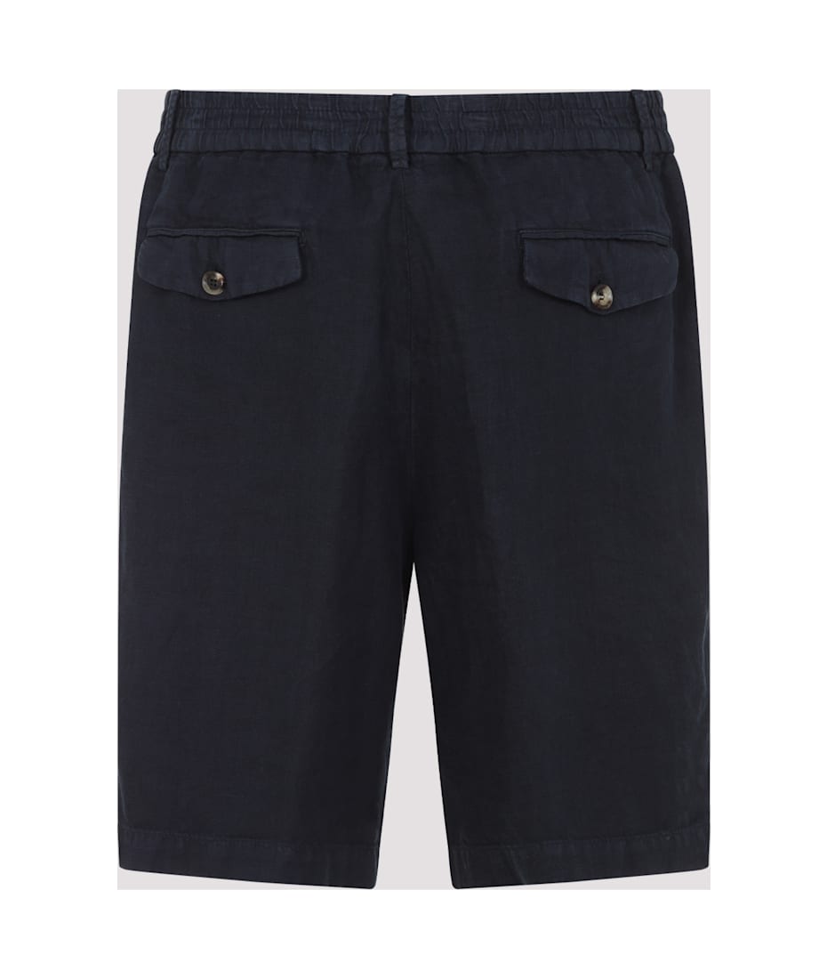 Brunello Cucinelli Linen Bermuda | italist
