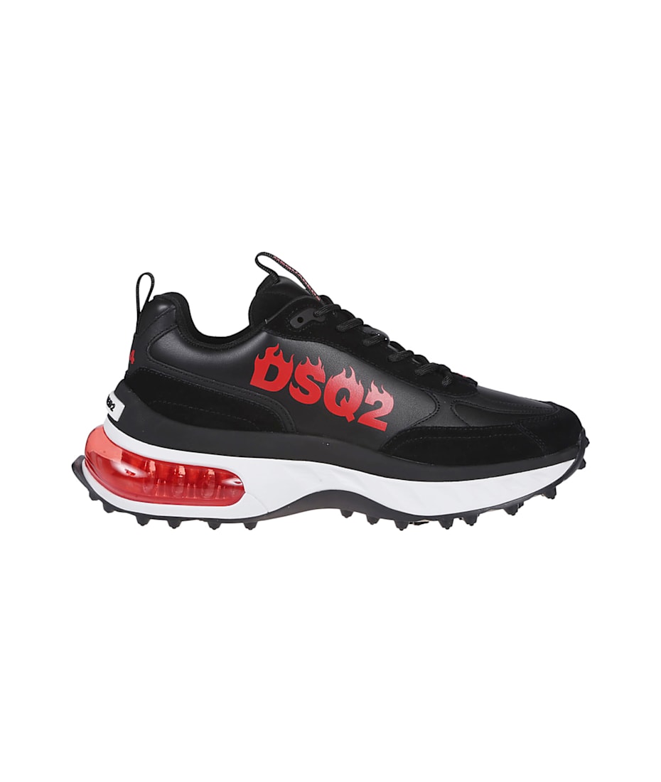 【送料&関税込】Dsquared2 Bubble Lace-up Low Top Sneakers Bubble Lace-Up Low-Top Sneakers