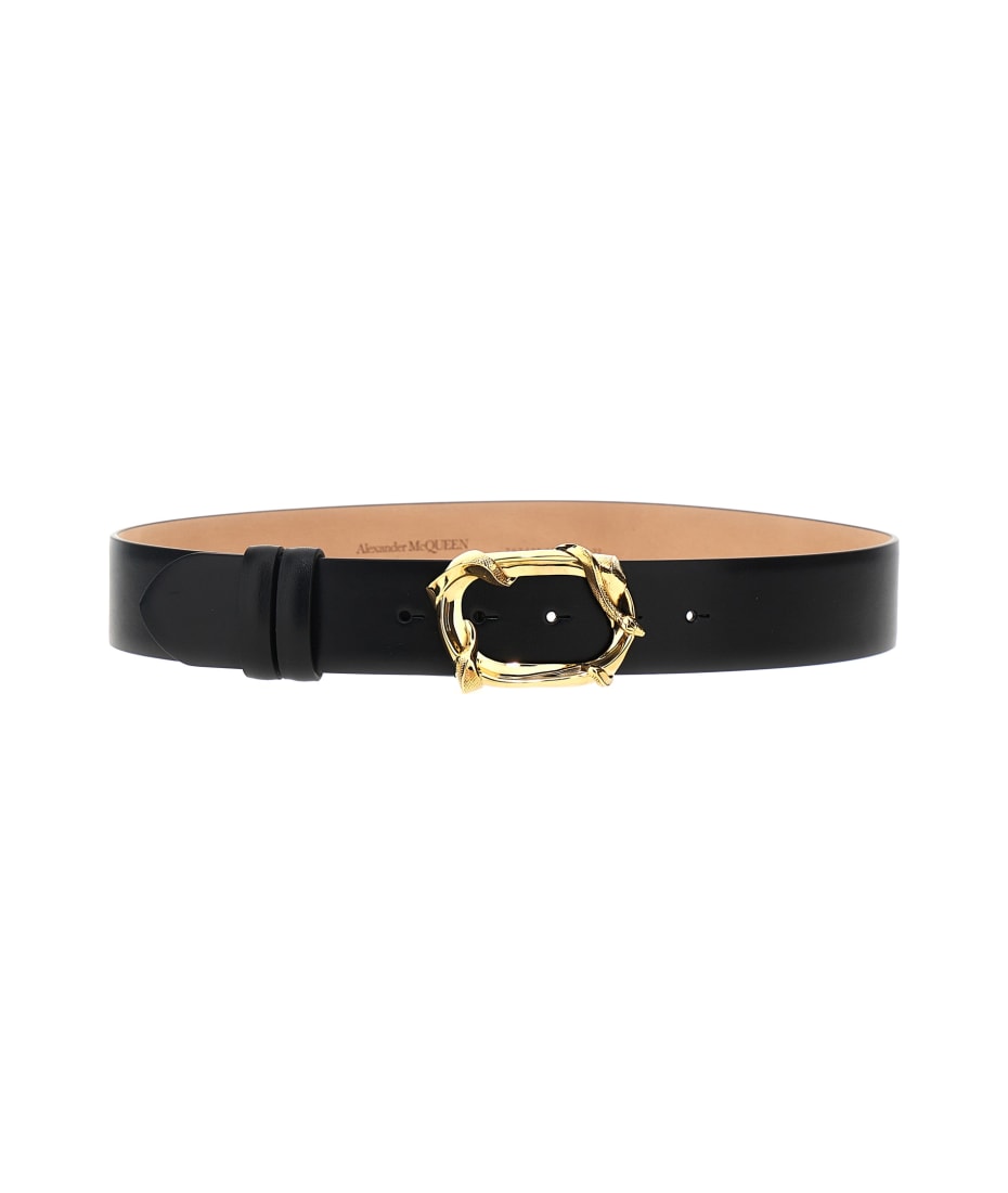 ベルト alexander mcqueen FW24 'Snake' belt (7975311BR0T 1000) Alexander McQueen 'snake' Belt | italist