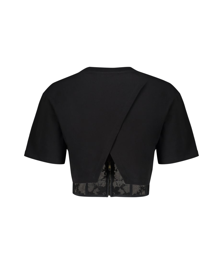 Alexander McQueen Cotton Crop-top | italist