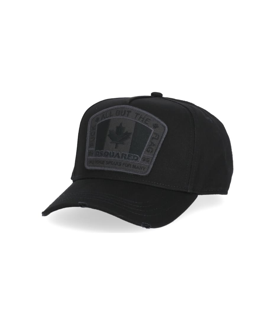 キャップ Dsquared2 Born In  Baseball Cap In Gabardine Dsquared2 Gabardine Baseballcap Kappe Basebalkappe Trucker