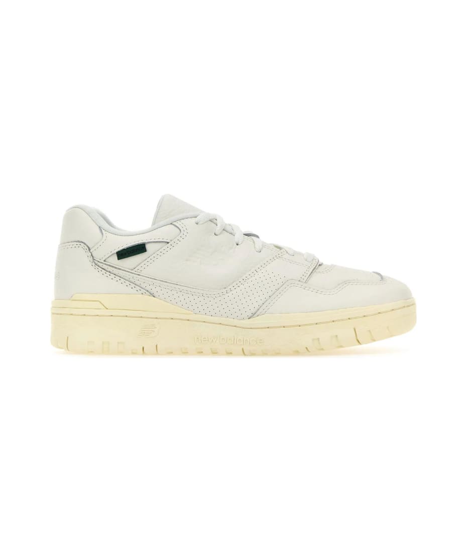 【関税&送料込】New Balance White Leather 550 Sneakers New Balance White Leather 550 Sneakers | italist