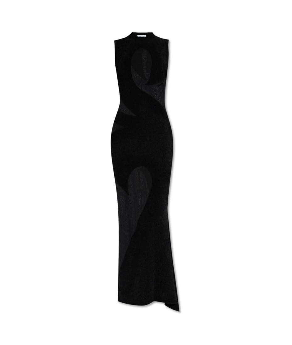 The Attico Sheer panelled Sleeveless Maxi Dress italist ALWAYS