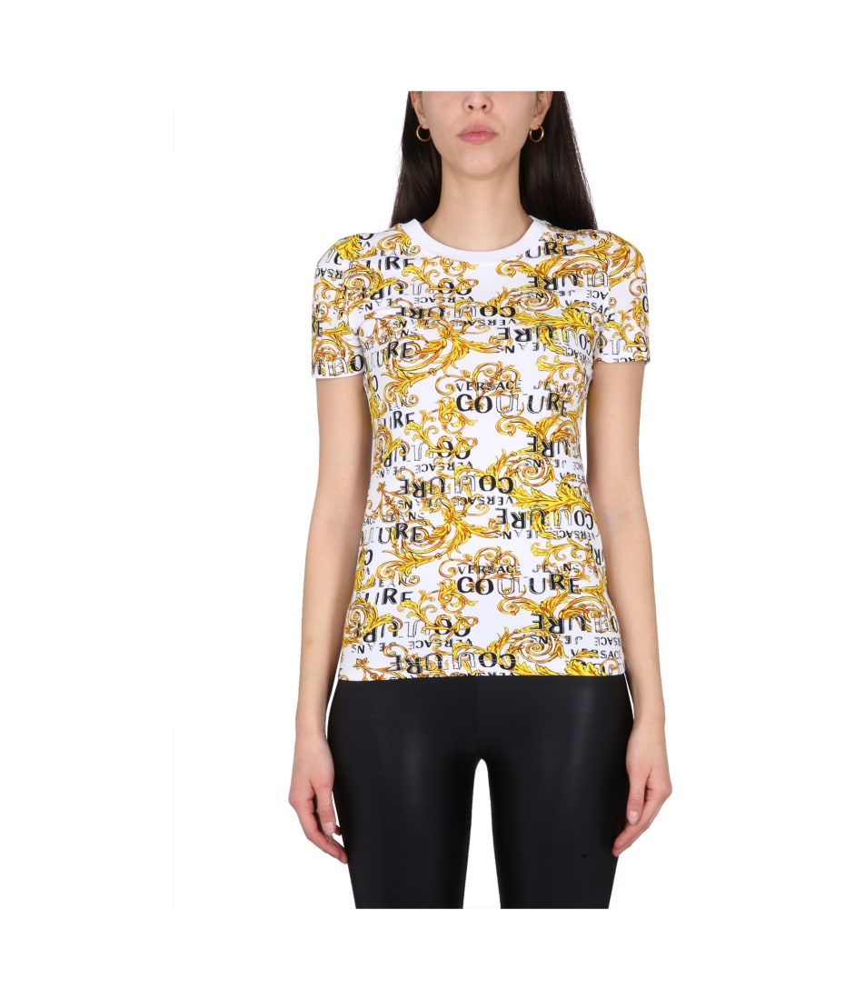 Versace Couture Couture Logo Print T-shirt | italist, ALWAYS LIKE A SALE