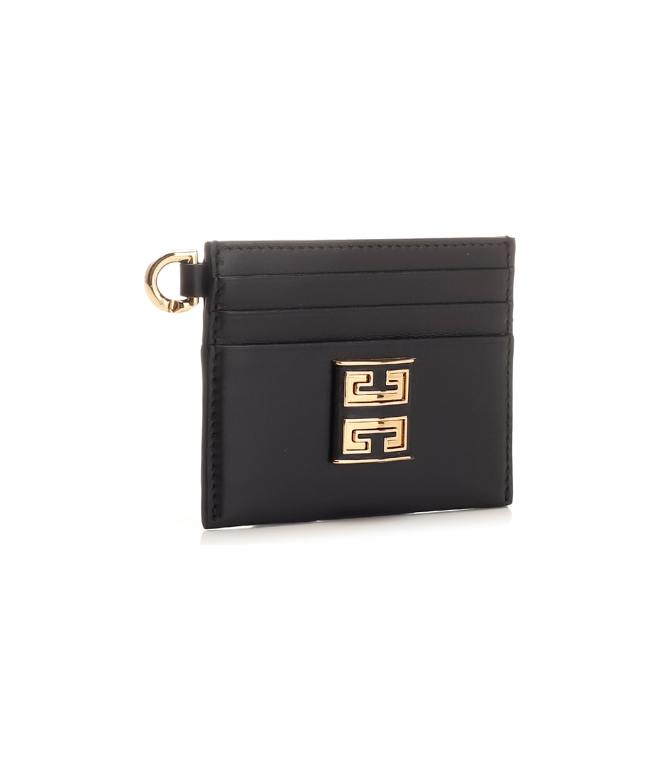 【Givenchy】4G CARDHOLDER 2X3CC◆BB60NBB28U 4G Canvas and Leather Card Holder 2x3cc - Black – Feature