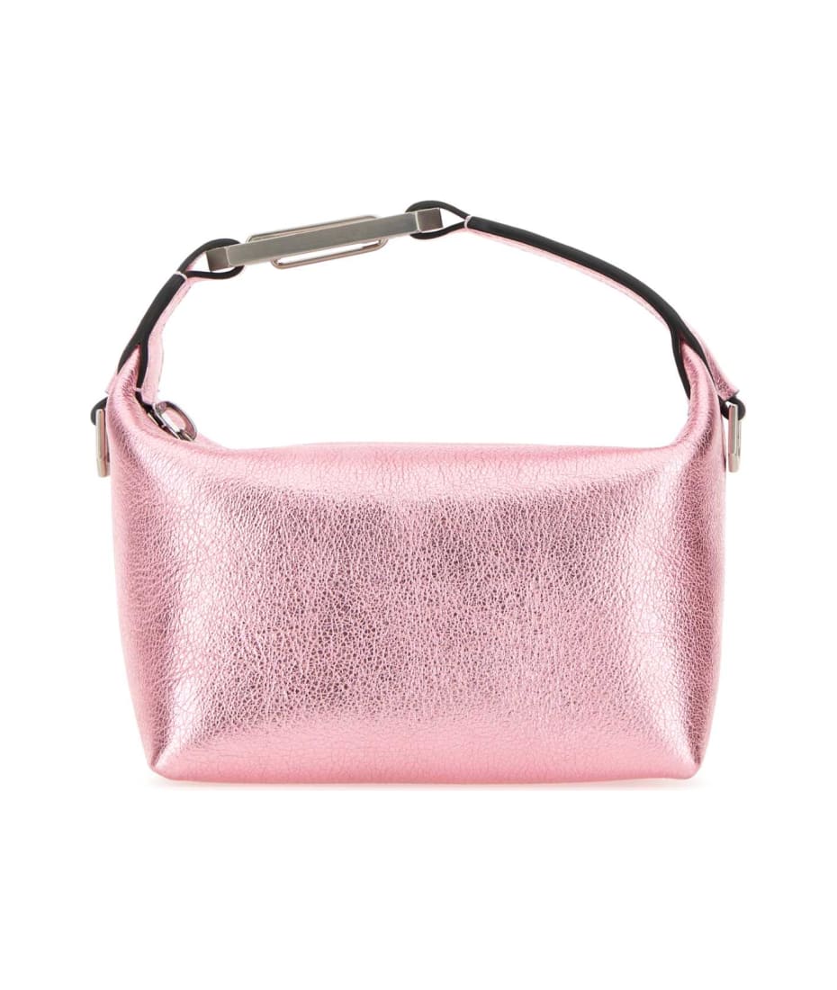 トートバッグ EERA FW23 Pink leather Moonbag handbag (TMLA21 PALEPINK) EÉRA Pink Leather Moonbag Handbag | italist