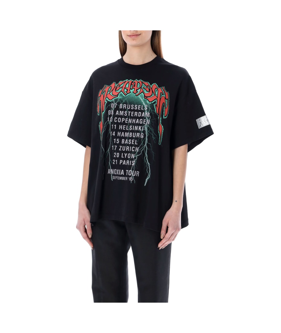 Big Fit T-Shirt Sreapers - Black – Feature