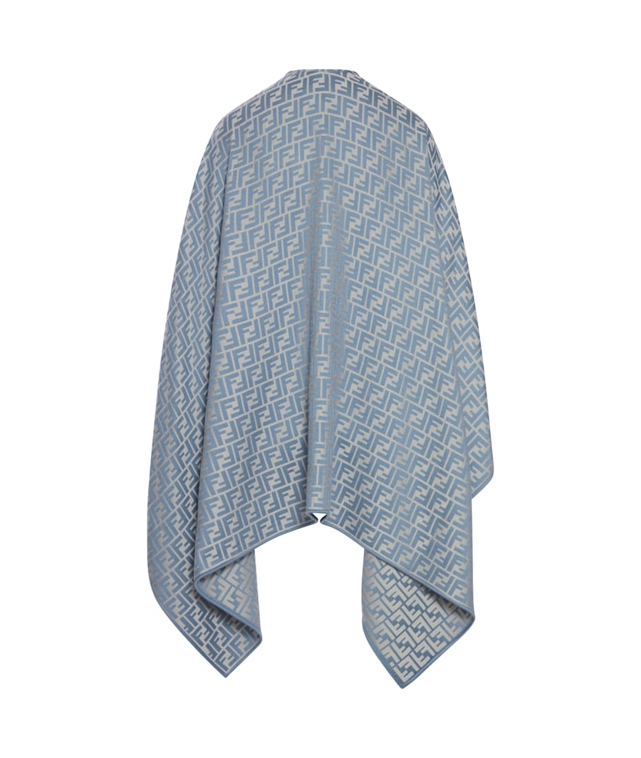 Wool And Silk Poncho