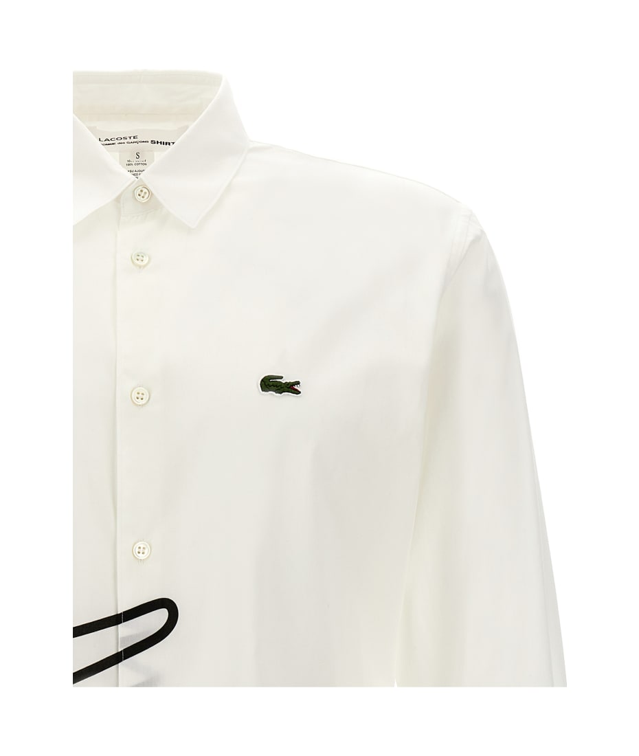 eyejunyamanコムデギャルソン×ラコステ S Tシャツ Comme des Garçons X Lacoste Shirt | italist