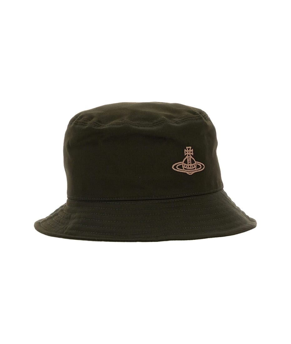 ハット Vivienne Westwood Bucket Hat With Logo Vivienne Westwood Bucket Hat With Logo Embroidery | italist