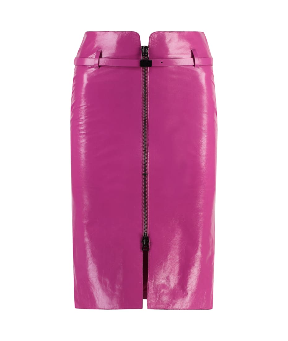 【関税&送料込み】Tom Ford Leather Skirt Tom Ford Leather Skirt | italist