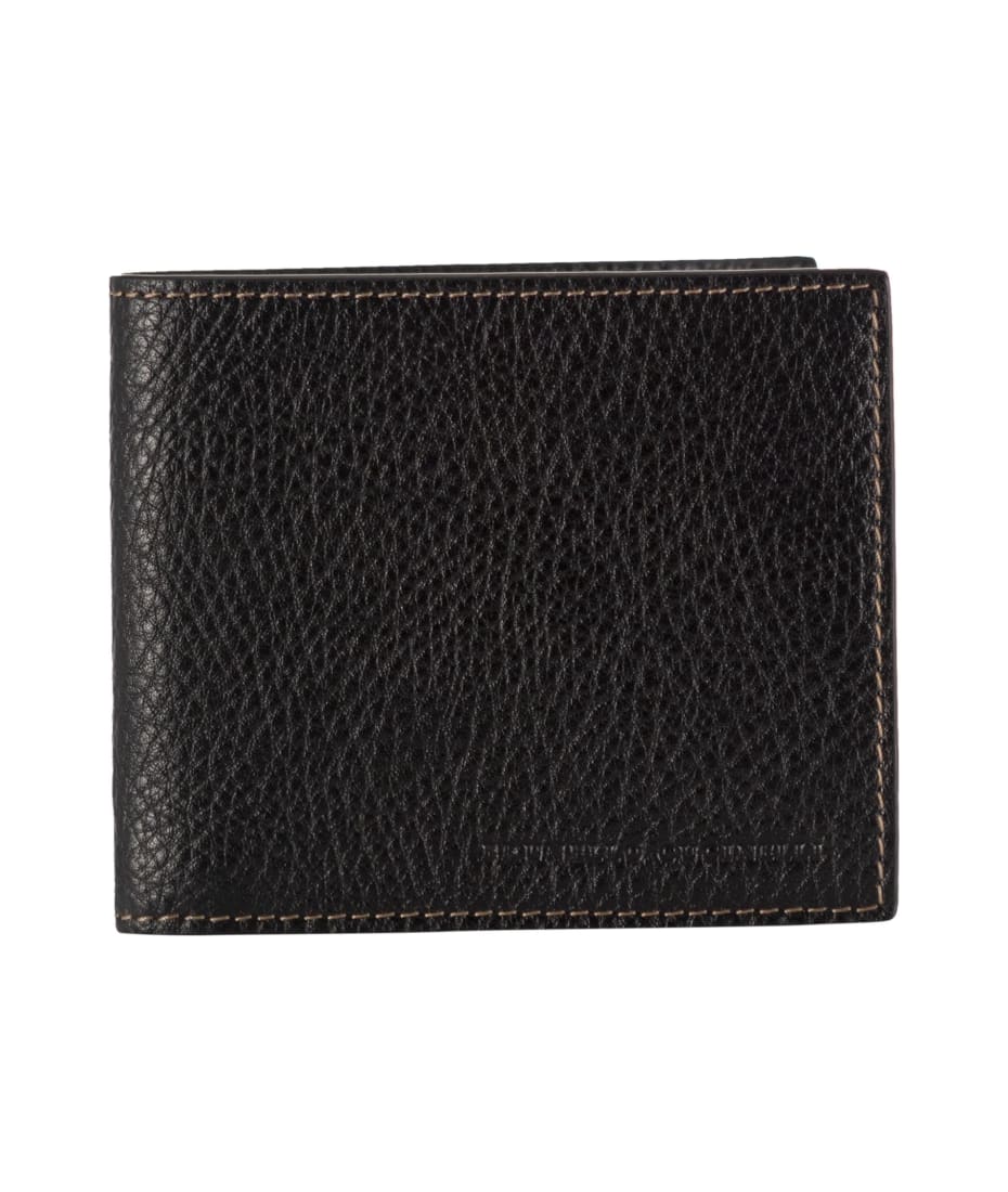 Leather Wallet With Logo Engraving
