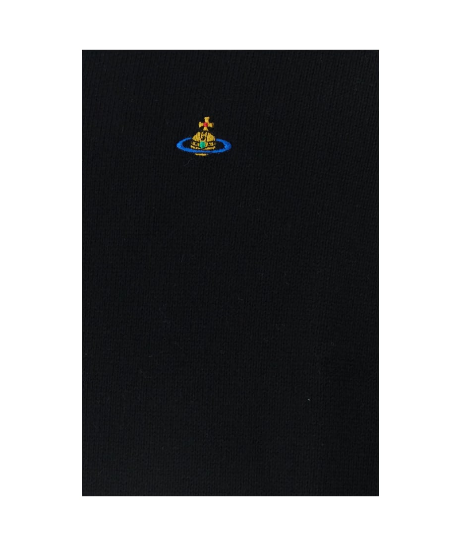 Vivienne Westwood Black Cotton Blend Alex Sweater | italist