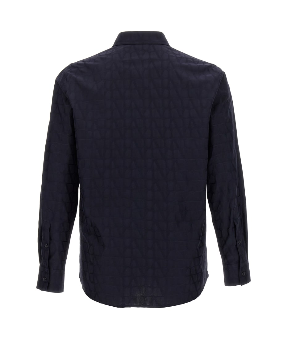 【VALENTINO】ロゴ シャツ ジャケット Toile Iconographe Valentino Garavani Toile Iconographe Shirt | italist, ALWAYS