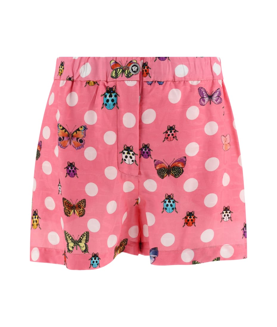 【関税&送料込】Versace Shorts With Butterflies Versace Shorts With Butterflies | italist