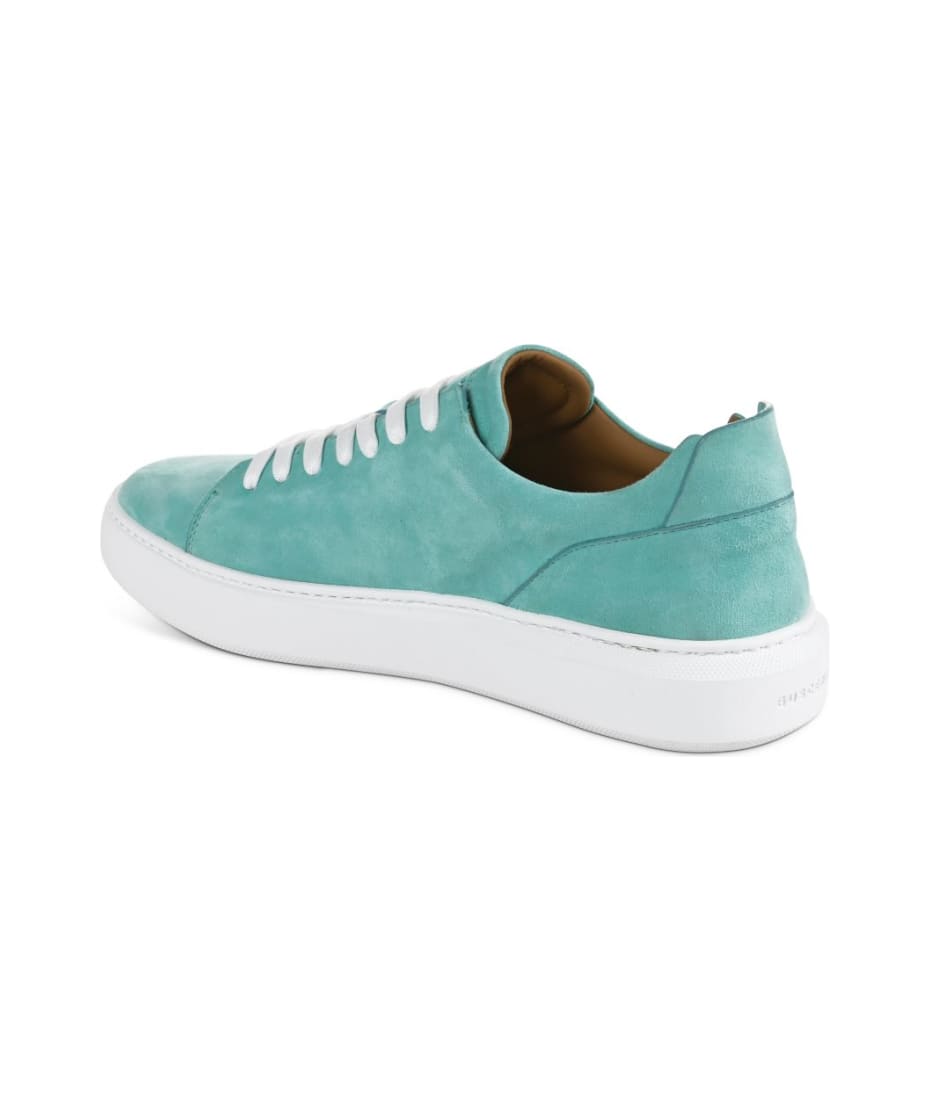 Buscemi Goat Leather Shoes Turquoise italist