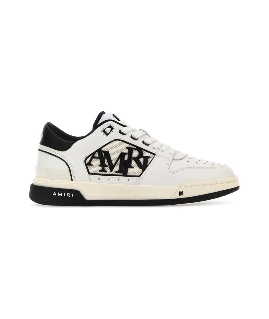 スニーカー AMIRI Two-tone leather Classic Low sneakers Amiri Two-tone Leather Classic Low Sneakers In White | ModeSens