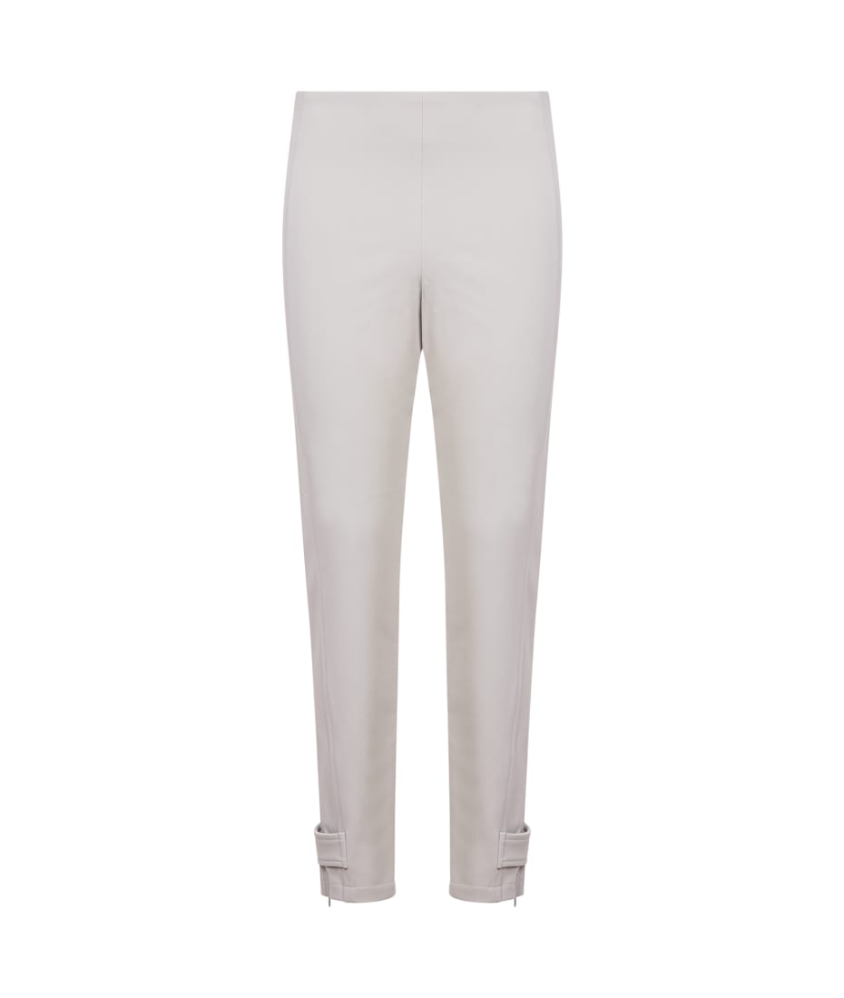 パンツ MONCLER Woman Pants White 2A0000653064 200 Moncler White Mid-rise Trousers | italist