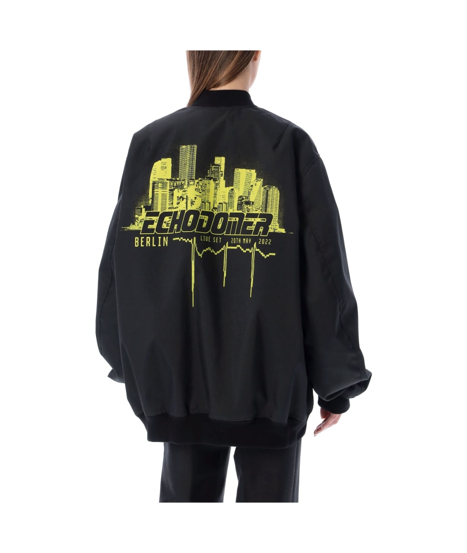 Raf Simons Echodomer School Uniform Bomber Jacket | italist