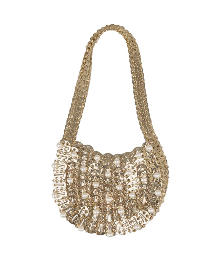 Paco Rabanne Gold And Pearls 1969 Moon Bag italist, ALWAYS LIKE