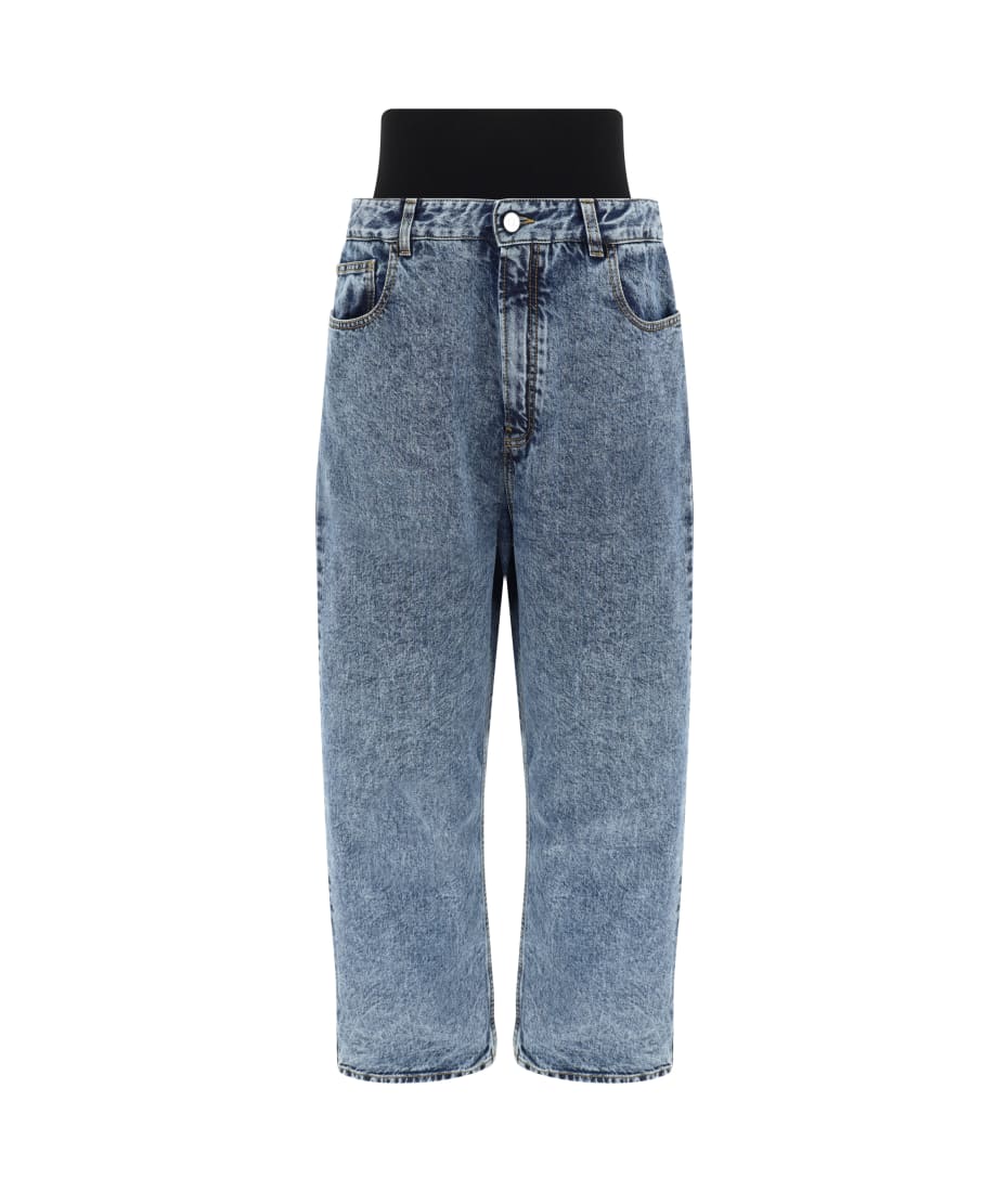 Alaia Knit Band Jeans | italist