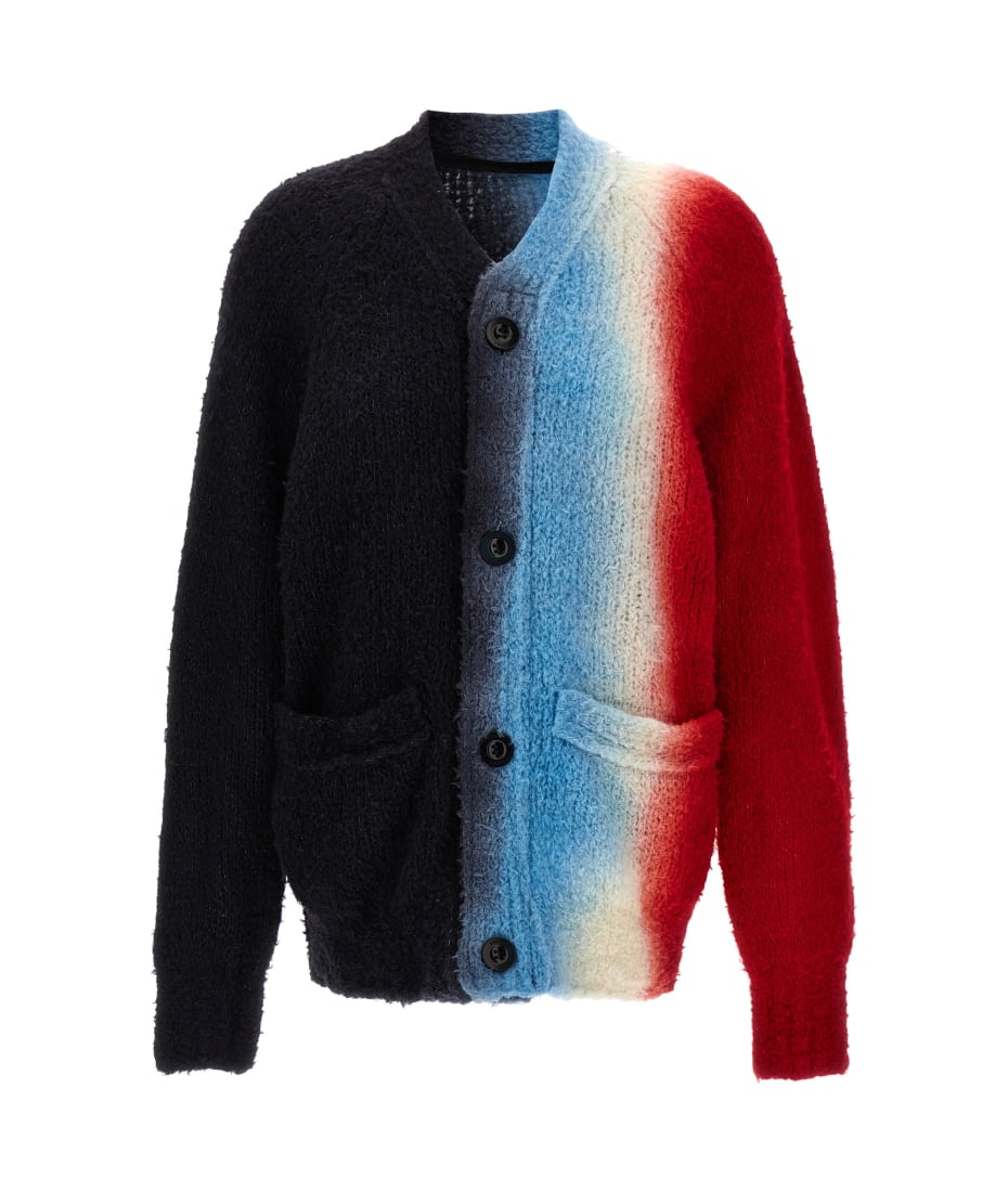 Cardigans Sacai - Degrad effect cardigan - 2303167M017