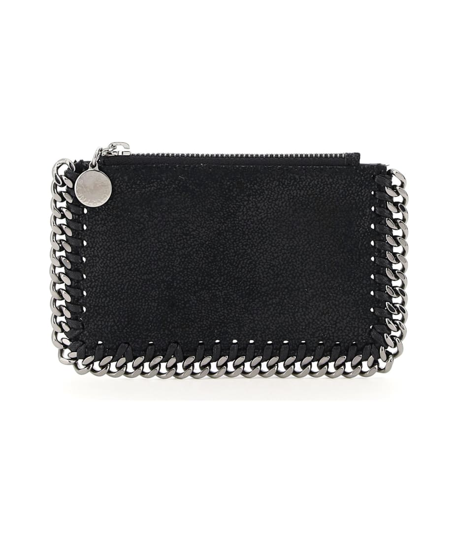 財布・小物その他 STELLA McCARTNEY Black Shaggy Deer Card Holder Stella McCartney Black Shaggy Deer Card Holder | italist