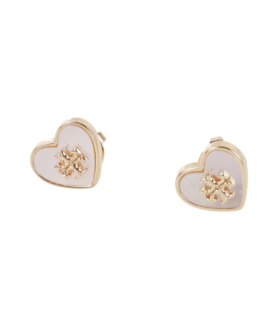 Tory Burch Kira Heart Stud Earrings italist