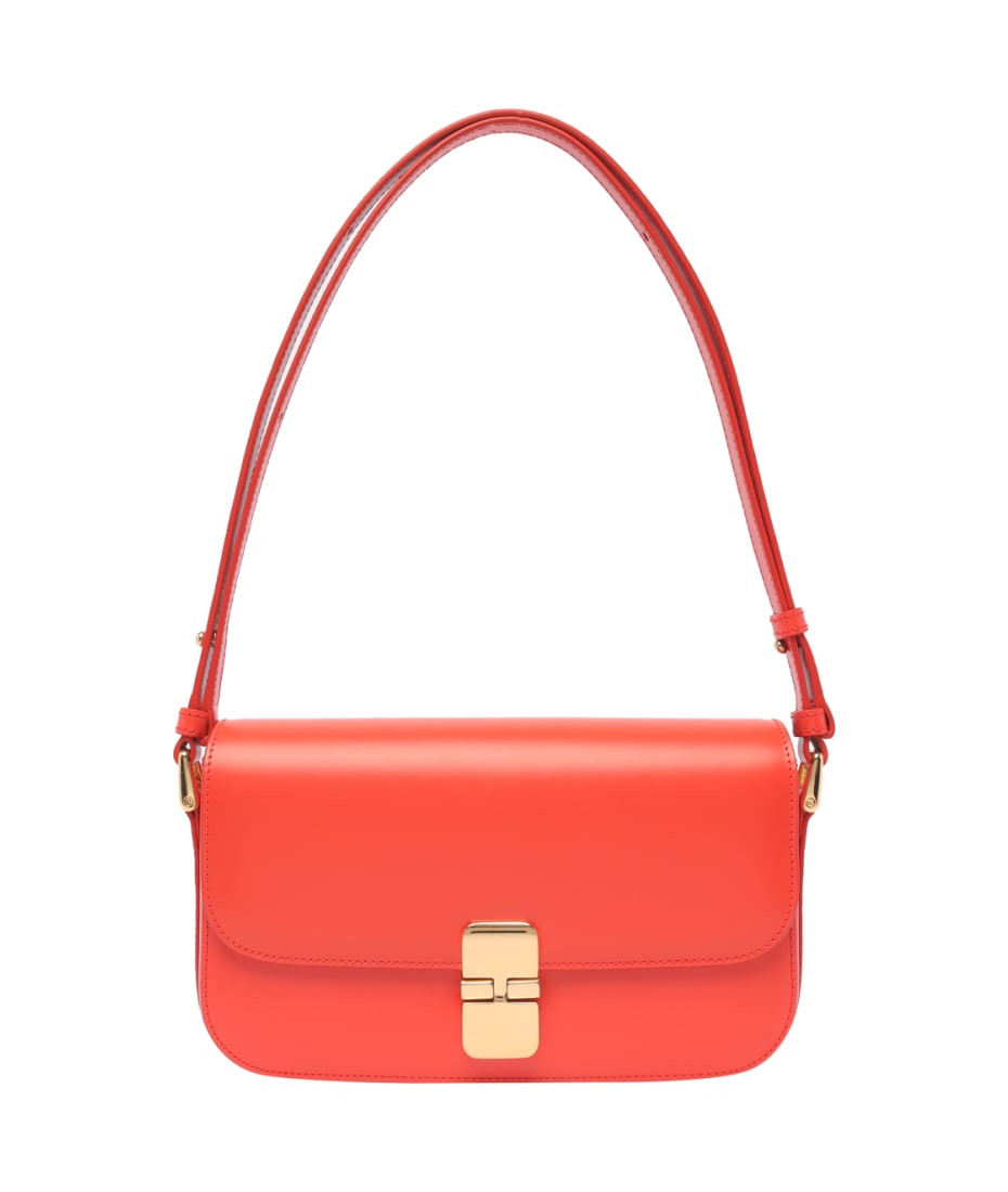 ハンドバッグ A.P.C. GRACE BAGUETTE BAG Grace Shoulder bag | Shoulder bag in smooth leather | A.P.C.