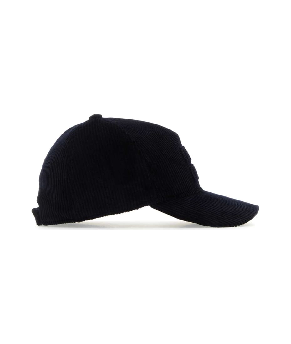 Miu Miu Midnight Blue Corduroy Baseball Cap | italist