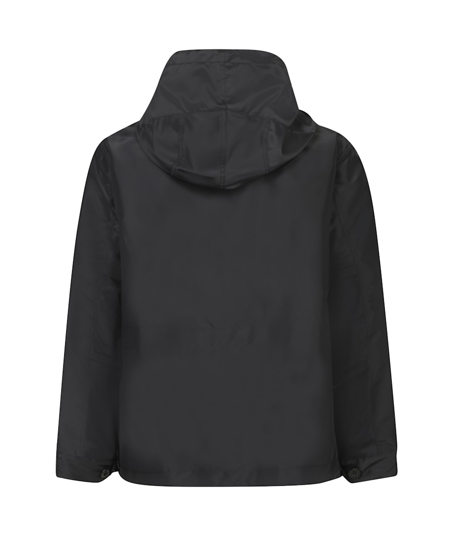 【送料&関税込】Sacai Drop Shoulder Drawstring Twill Hoodie Sacai Drop Shoulder Drawstring Twill Hoodie | italist