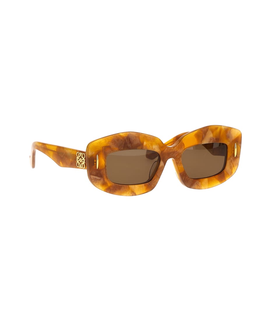 サングラス LOEWE FW24 'Screen' sunglasses (LW40114F 5056E) SASOM | เครื่องประดับ Loewe Screen Sunglasses เช็คราคาล่าสุด