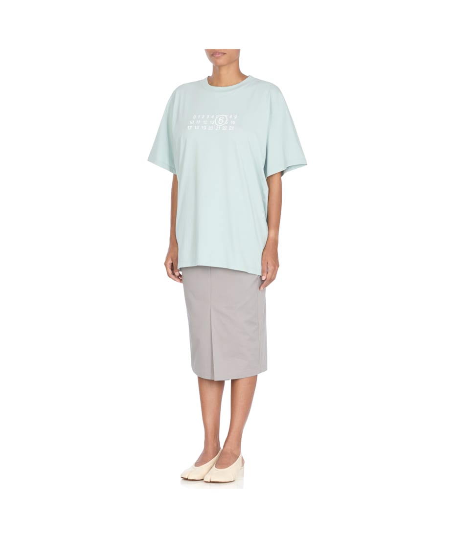 MM6 Maison Margiela Cotton T-shirt | italist MM6 Maison Margiela Cotton T-shirt | italist