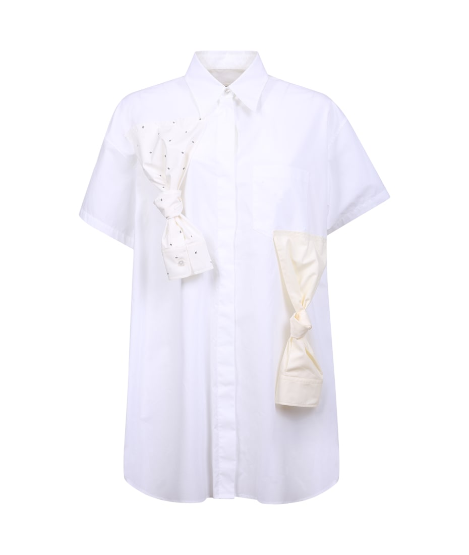 MM6 Maison Margiela Deconstructed Shirt Dress | italist