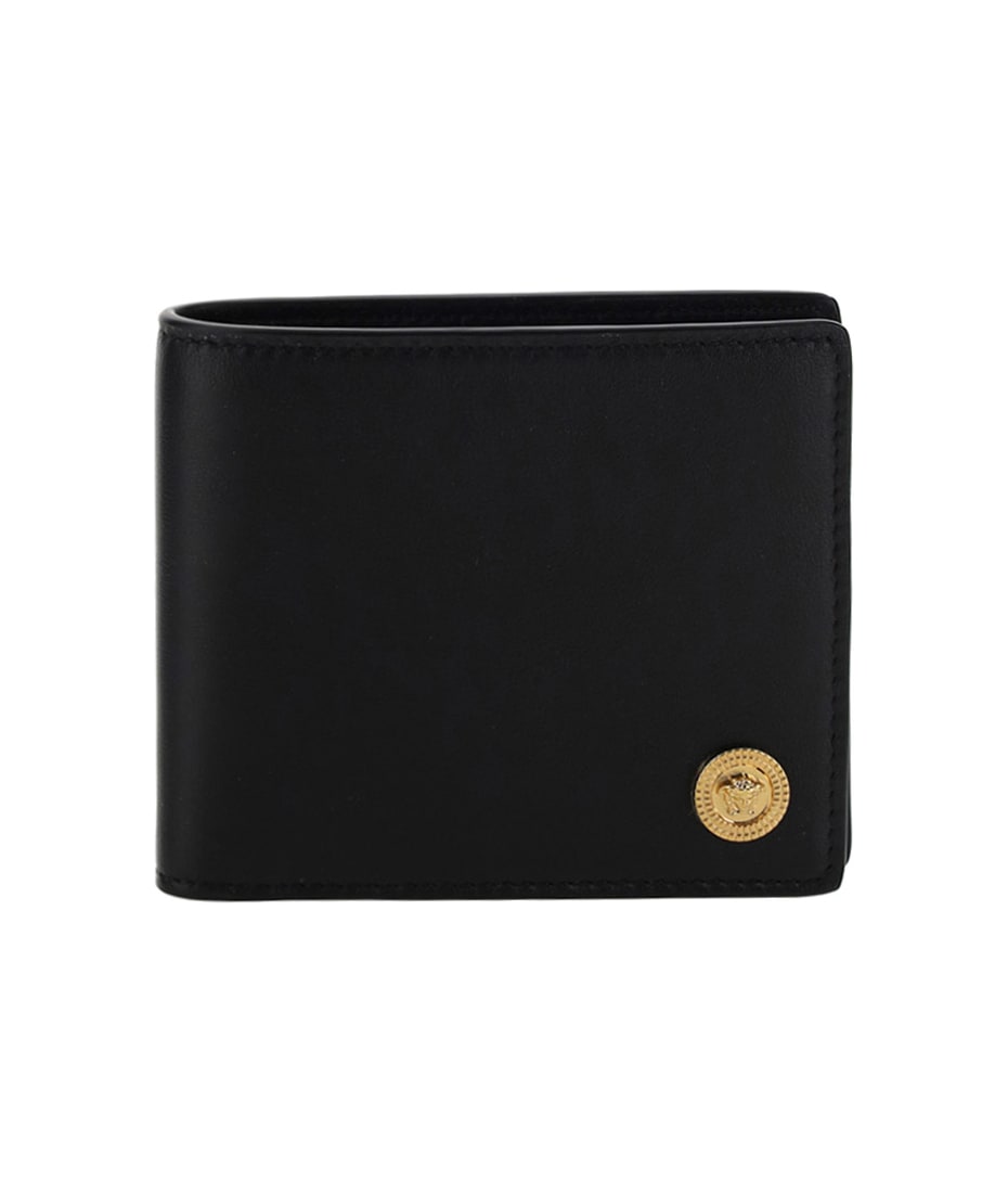 Wallet Versace Men Fashion Leather, Wallet, rectangle, leather, perfume png  | PNGWing