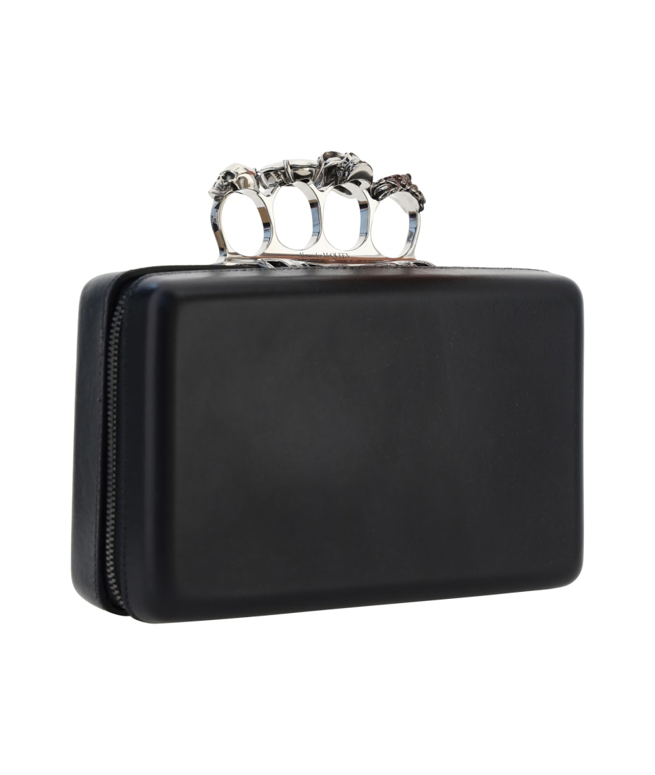 【関税込み】 Alexander McQueen クラッチバッグ alexander mcqueen(アレキサンダーマックイーン) クラッチバッグ
