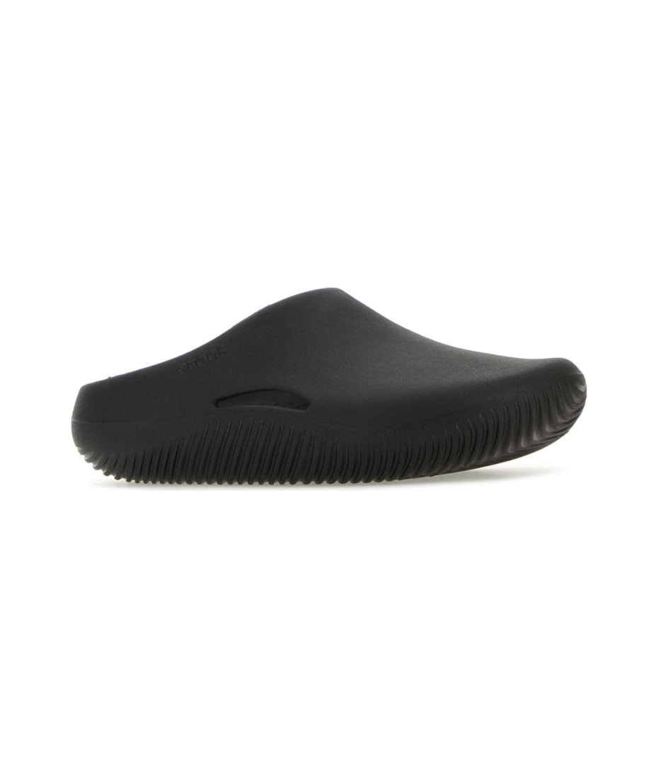 サンダル CROCS FW24 Black Croslitea Mellow mules (CR208493 BLACK) Crocs Mellow Recovery Clog Black Men Unisex Casual LifeStyle