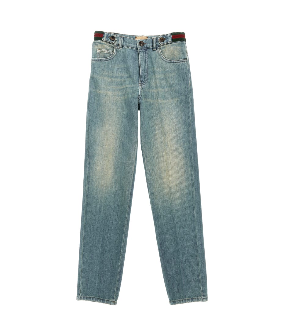 Gucci Web Jeans | italist