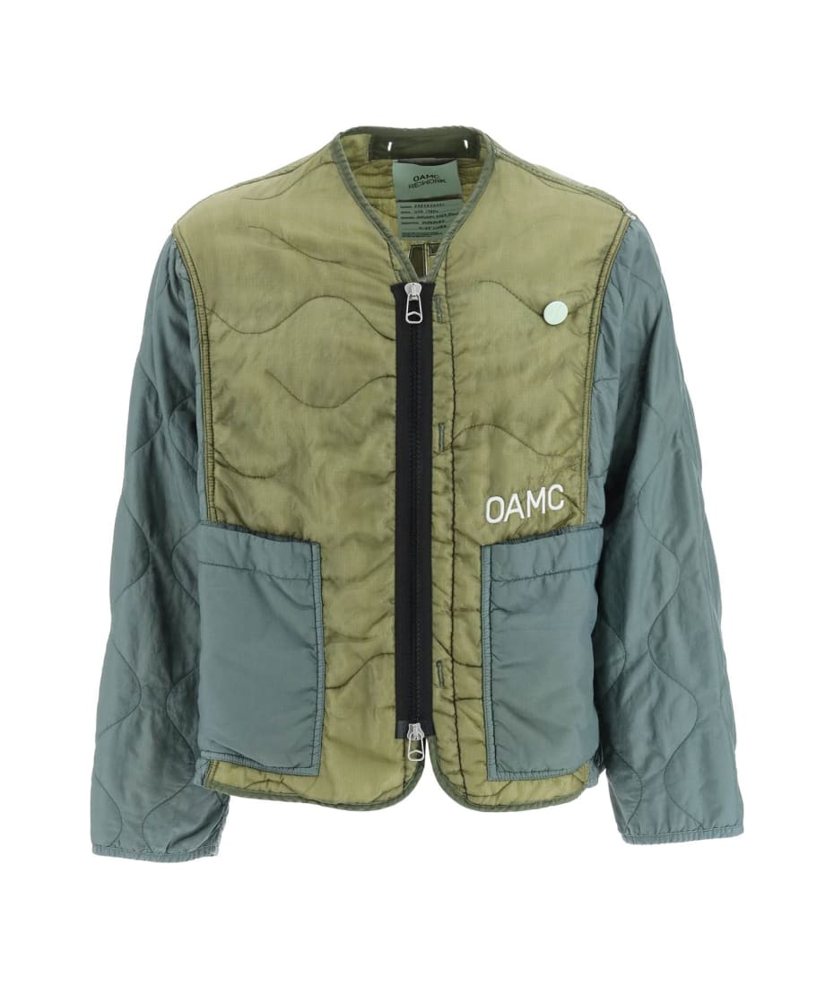 OAMC 'peacemaker' Quilted Liner Jacket | italist