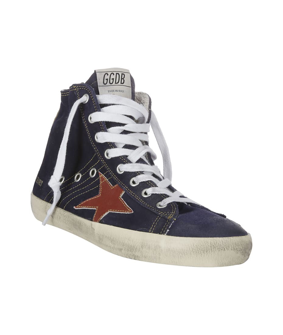 Francy Suede Upper Vintage Leather Star