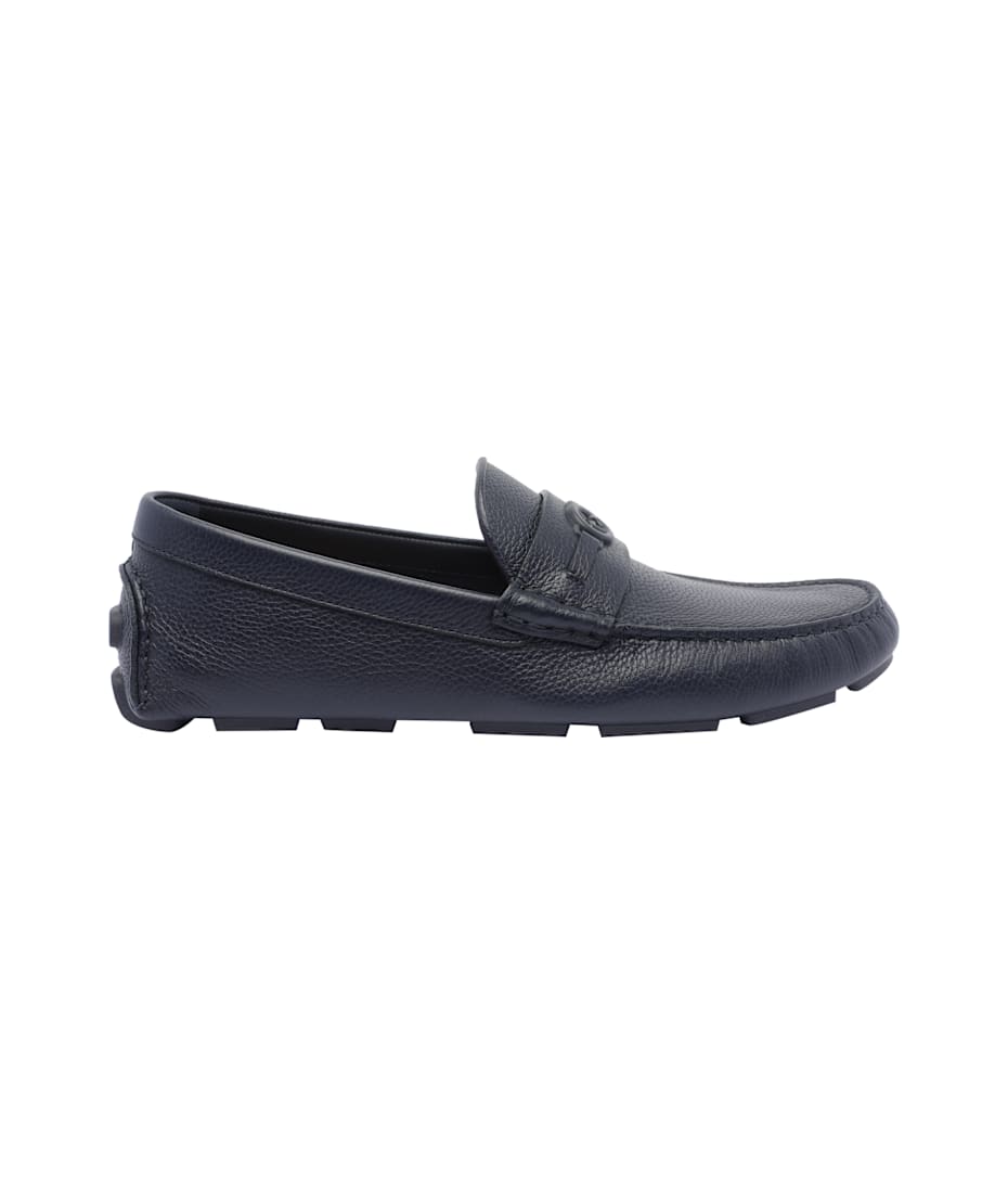 blue frill dress Signature Horse Bit Patent Leather Loafer main image 0