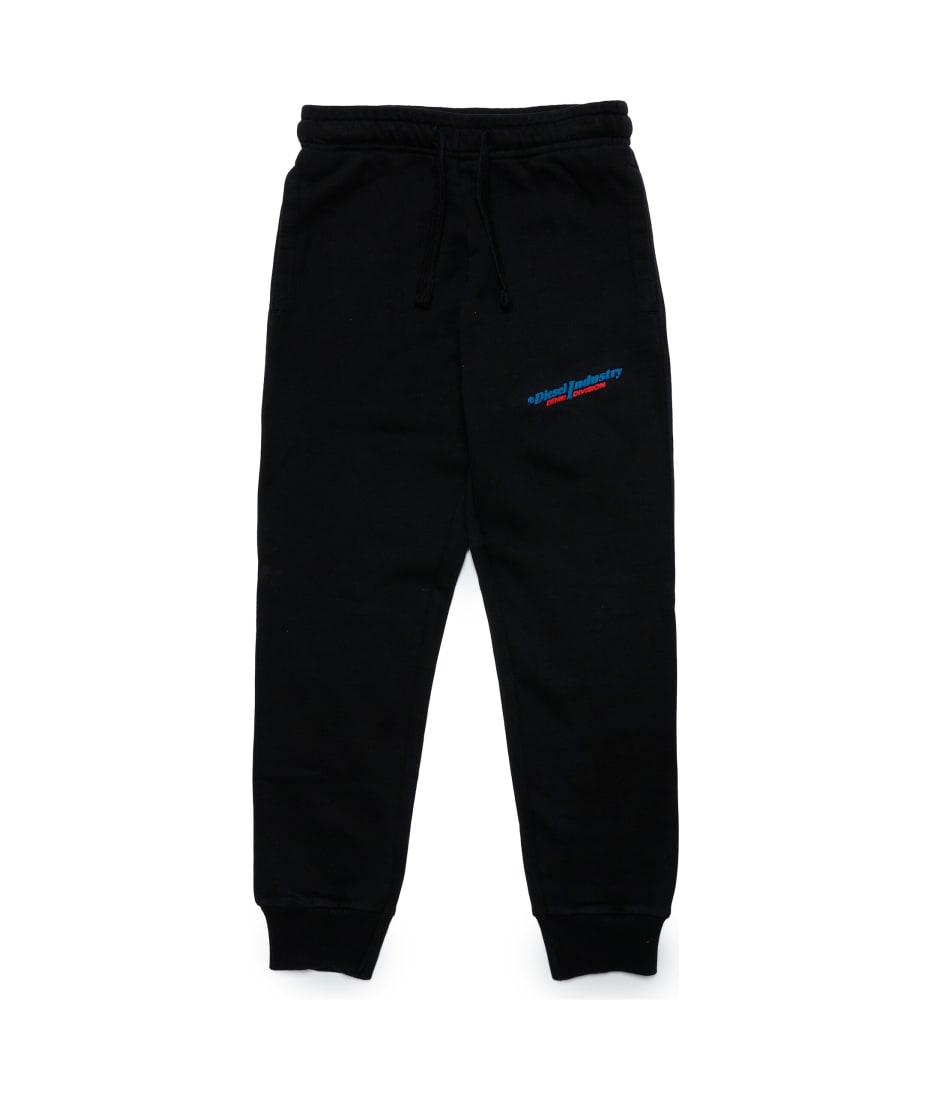 Ptaryind Trousers Diesel Cotton Jogger Pants Treated With Logo