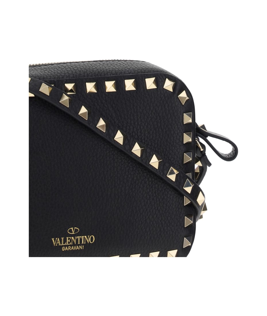 Valentino Garavani Rockstud Shoulder Bag - Nero